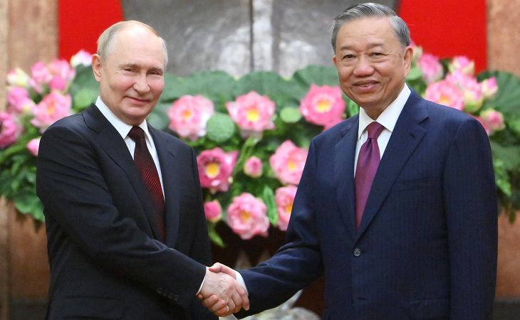 Стало известно, за что Путин поблагодарил вьетнамского коллегу Стало известно, за что Путин поблагодарил вьетнамского коллегу