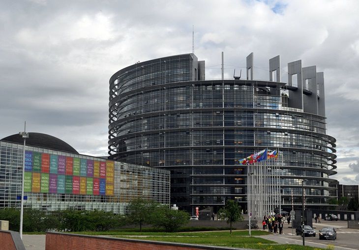 Депутата от Румынии вывели с заседания Европарламента в наморднике Депутата от Румынии вывели с заседания Европарламента в наморднике
