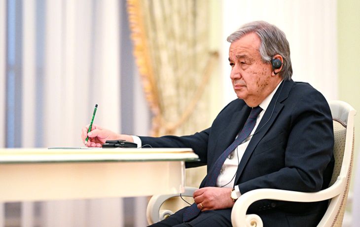 В МИД рассказали о странном решении генсека ООН по разговору с Путиным В МИД рассказали о странном решении генсека ООН по разговору с Путиным