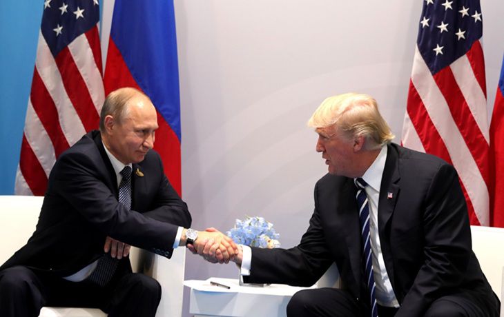 Трамп оценил вероятность встречи с Путиным в ближайшее время Трамп оценил вероятность встречи с Путиным в ближайшее время